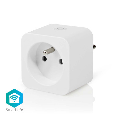 NEDIS Prise intelligente SmartLife  Wi-Fi  Wattmètre  3680 W