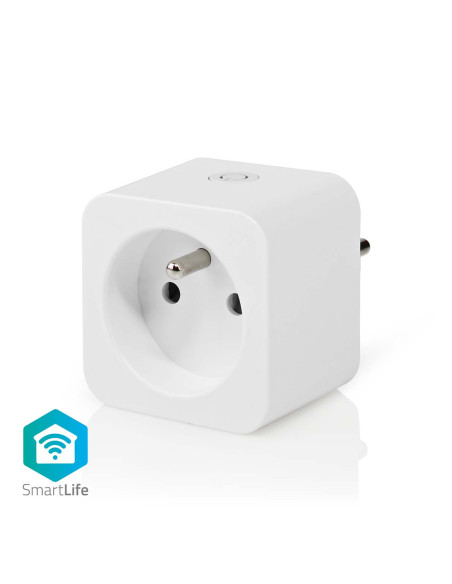 NEDIS Prise intelligente SmartLife  Wi-Fi  Wattmètre  3680 W