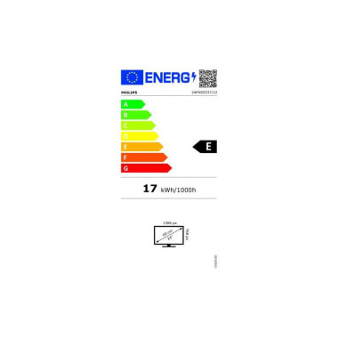 PACK PHILIPS TV LED 24" 60cm Téléviseur HD 12V Tuner SAT Blanc pour Camping-car + ANTARION Support TV Double bras