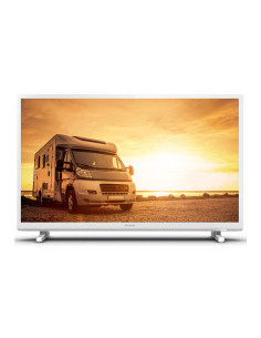 PHILIPS TV LED 24" 60cm Téléviseur HD 12V Tuner SAT Blanc pour Camping-car 2