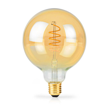 Ampoule LED filament E27  G95  3.8 W  250 lm  2100 K  Variable  Blanc