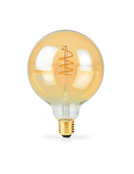 Ampoule LED filament E27  G95  3.8 W  250 lm  2100 K  Variable  Blanc
