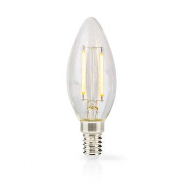 Lampe LED Ampoule E14  Bougie  4.5 W  470 lm  2700 K  Variable  Blanc