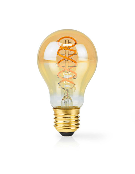 Ampoule LED filament E27  A60  3.8 W  250 lm  2100 K  Variable  Blanc