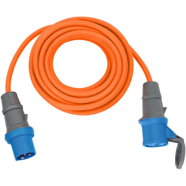 Câble d'extension CEE 10 m (Câble d'extension de camping H07RN-F 3G2.5