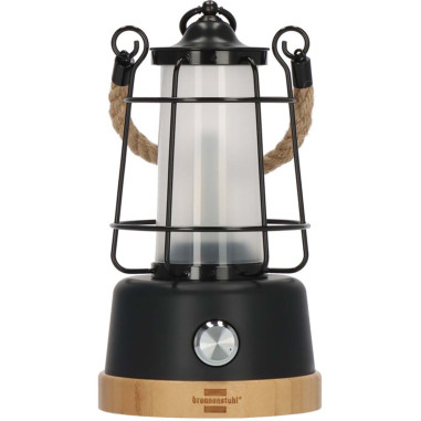 Lampe de camping rechargeable CAL 1 avec corde de chanvre et base en b