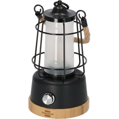Lampe de camping rechargeable CAL 1 avec corde de chanvre et base en b