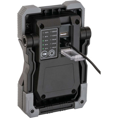 Projecteur portable LED / Projecteur de chantier LED RUFUS 1500 MA rec
