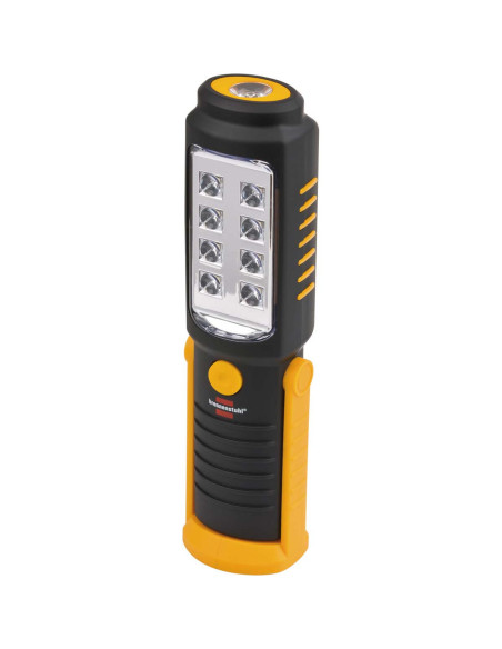 Lampe d'inspection portable à LED avec 8 + 1 LED SMD lumineuses (fonct