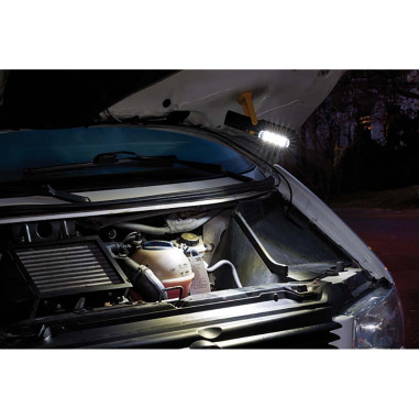 Lampe d'inspection portable à LED avec 8 + 1 LED SMD lumineuses (fonct