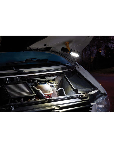 Lampe d'inspection portable à LED avec 8 + 1 LED SMD lumineuses (fonct