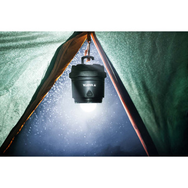 Lampe torche  Alimenté par pile  6x AA/LR6  Flux lumineux nominal: 450