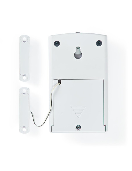 Alarme porte de fenêtre  Alimenté par pile  3x AAA/LR03  85 dB  Blanc