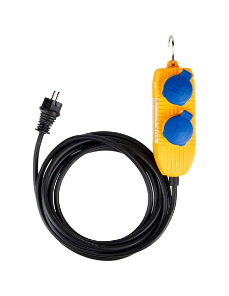 Câble de chantier IP54 avec bloc d'alimentation (extension 4 voies pou