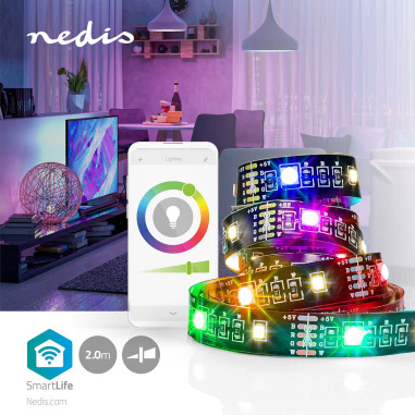 Bande LED SmartLife  Bluetooth®  Blanc Chaud / RGB  SMD  2.00 m  IP20