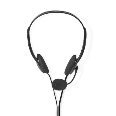 Casque PC  Supra Auriculaire  Stereo  2x 3.5 mm  Rabattable Microphone