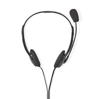 Casque PC  Supra Auriculaire  Stereo  2x 3.5 mm  Rabattable Microphone