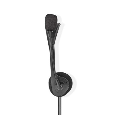 Casque PC  Supra Auriculaire  Stereo  2x 3.5 mm  Rabattable Microphone