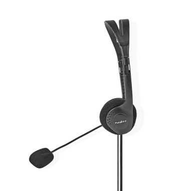Casque PC  Supra Auriculaire  Stereo  2x 3.5 mm  Rabattable Microphone