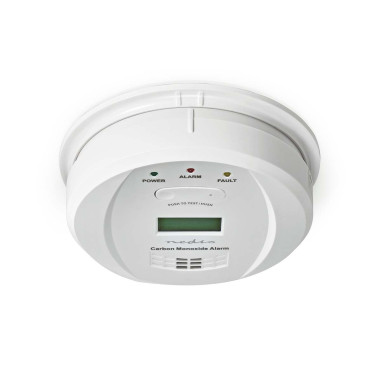 Alarme de monoxyde de carbone  Alimenté par pile  Autonomie de la batt