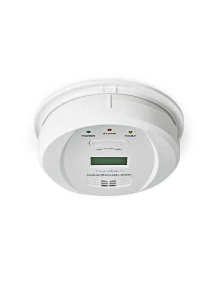 Alarme de monoxyde de carbone  Alimenté par pile  Autonomie de la batt