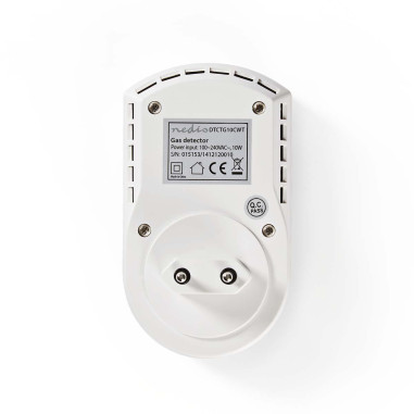 Détecteur de Gaz  Alimentation secteur  Cycle de vie du capteur: 10 an