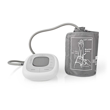 Blood Pressure Monitor Upper Arm  White