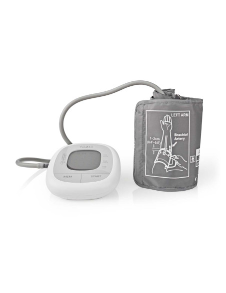 Blood Pressure Monitor Upper Arm  White