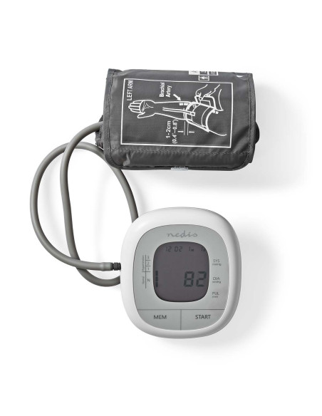 Blood Pressure Monitor Upper Arm  White