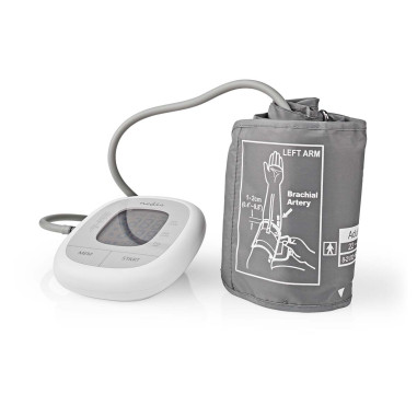 Blood Pressure Monitor Upper Arm  White