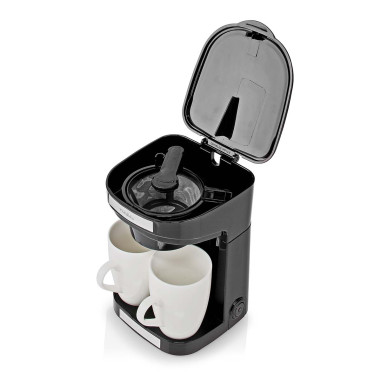 Machine à café  Filtre a café  0.25 l  2 Tasses  Noir
