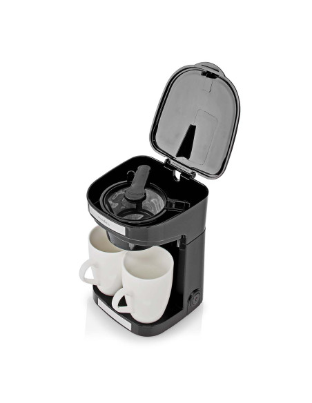 Machine à café  Filtre a café  0.25 l  2 Tasses  Noir