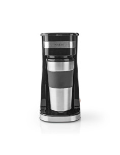 Machine à café  Filtre a café  0.4 l  1 Tasses  Argent / Noir