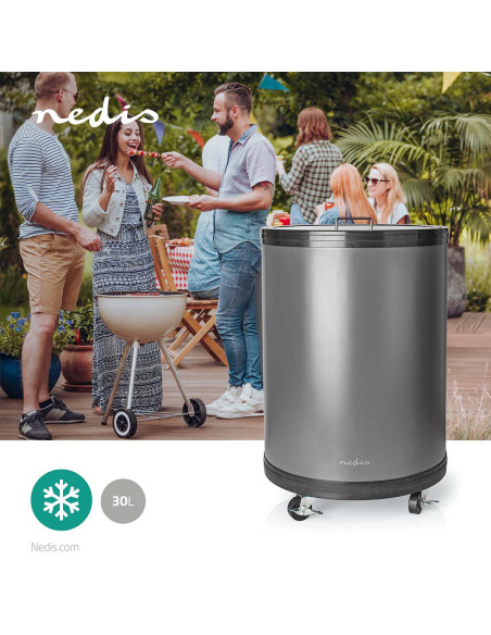 Refroidisseur de Fête  30 l  220 - 240 V AC  Aluminium