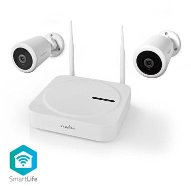 Système de caméra sans fil SmartLife  2x Cameras  Full HD 1080p  IP65