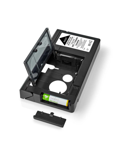 Convertisseur VHS  Conversion: VHS-C à VHS  Brancher et utiliser  Noir