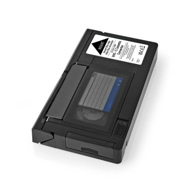 Convertisseur VHS  Conversion: VHS-C à VHS  Brancher et utiliser  Noir