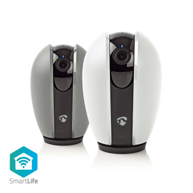 Caméra intérieure SmartLife  Wi-Fi  Full HD 1080p  Inclinaison du pano