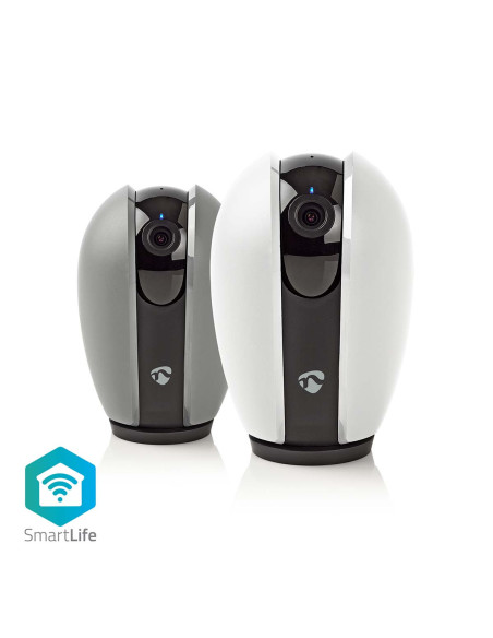 Caméra intérieure SmartLife  Wi-Fi  Full HD 1080p  Inclinaison du pano