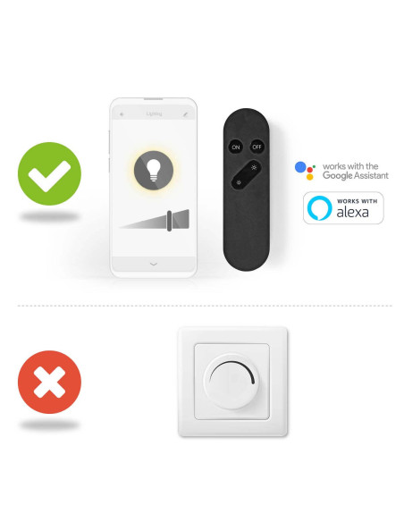 Ampoule SmartLife toute couleur  Wi-Fi  E27  806 lm  9 W  Blanc chaud