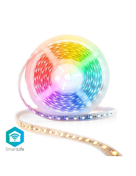 Bande LED SmartLife  Wi-Fi  Blanc Chaud / Blanc Froid / RGB  SMD  5.00