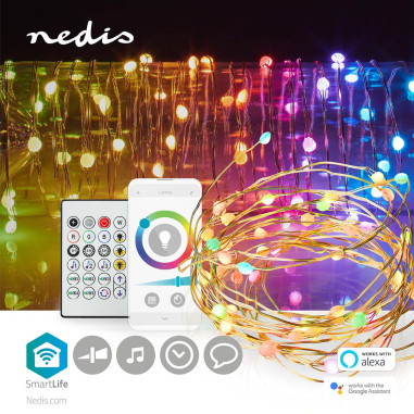 Bande LED SmartLife  Wi-Fi  Multi couleur  SMD  5.00 m  IP20  2700 - 6