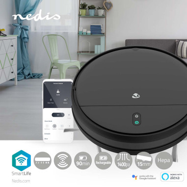 Aspirateur Robot  Aléatoire  Wi-Fi  Capacité du réservoir Collection: