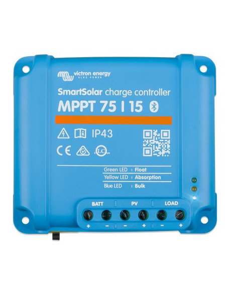 VICTRON ENERGY Régulateur solaire MPPT 15A BT  Smart