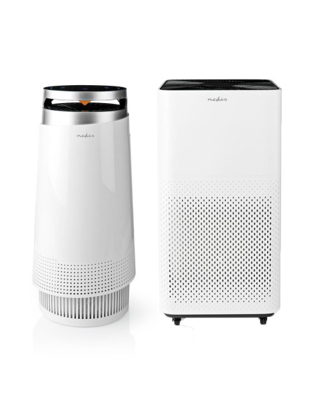 PACK NEDIS Purificateur d'Air 20 m2 35 Watts 3 Vitesses + Purificateur d'Air 45 m2 30 - 54 dB Indicateur de Qualité de l'Air