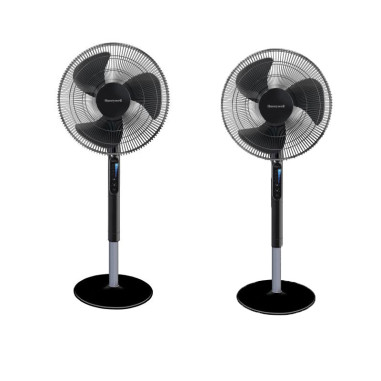 Pack HONEYWELL 2 Ventilateurs sur Pied 50W Technologie QuietSet