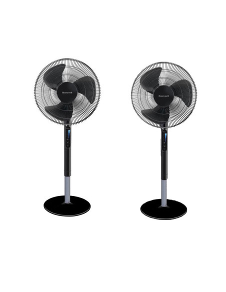 Pack HONEYWELL 2 Ventilateurs sur Pied 50W Technologie QuietSet