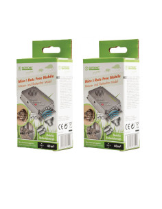 Pack ISOTRONIC 2X Répulsifs Souris et Rats 12-24 KhZ
