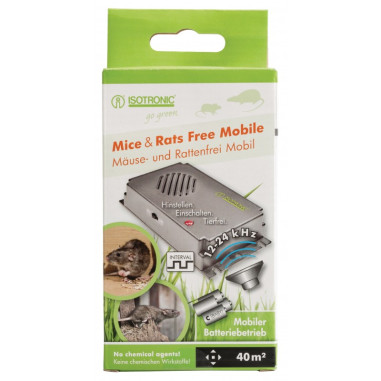 Pack ISOTRONIC 2X Répulsifs Souris et Rats 12-24 KhZ