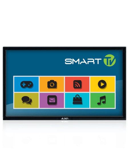 PACK ALDEN TV LED 19" 48cm Téléviseur Connecté GooglePlay Bluetooth Camping Car + I-SOUND-HD BARRE DE SON STEREO